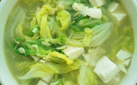 蔬菜豆腐汤(豆腐汤最好吃做法)