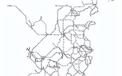 全国高铁地图(中国地图高铁路线全图高清)