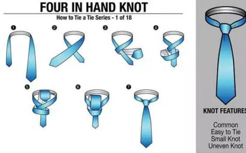 打领带教程(打领带的方法慢视频)