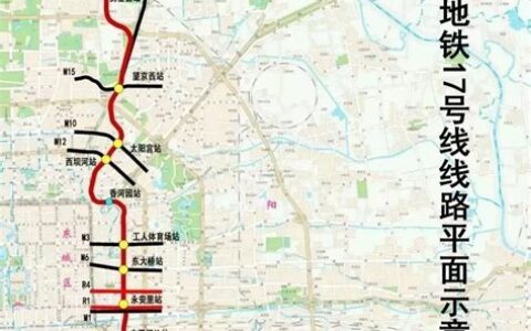 北京地铁17号线线路图最新(北京地铁17号线线路图 站点)