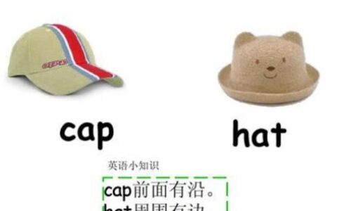 hat和cap的读音相同吗(hat cap读音一样吗)